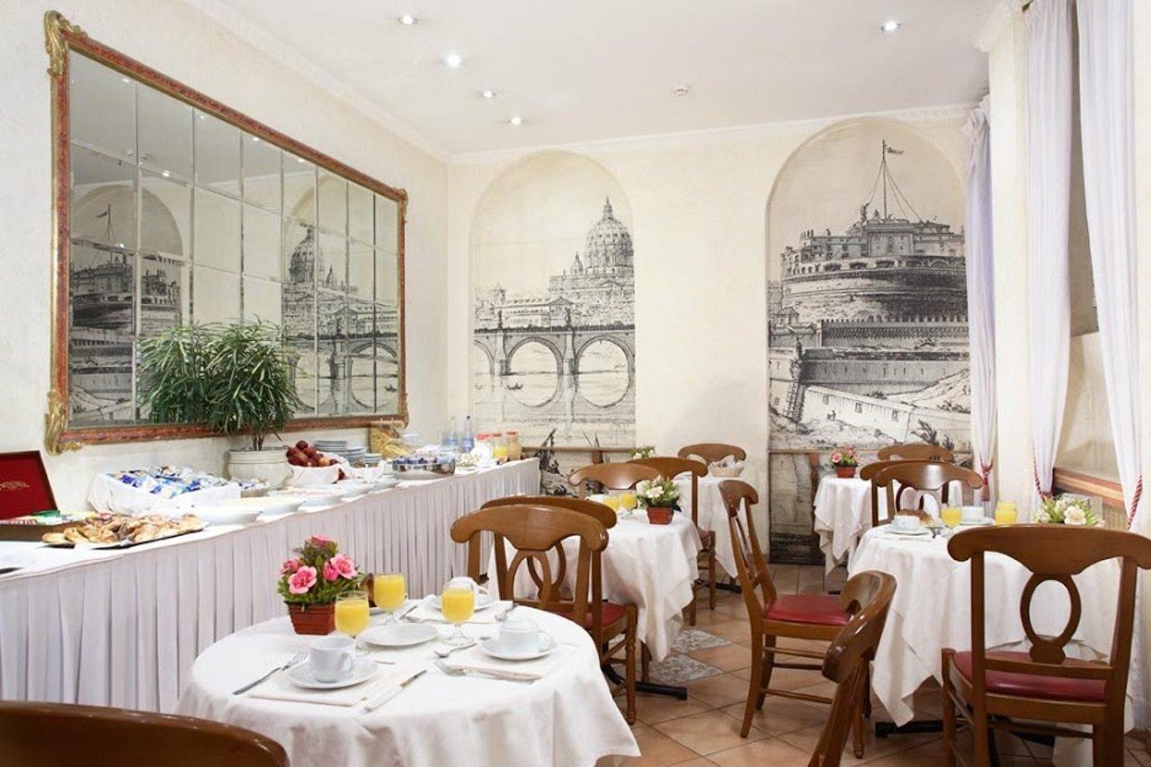 Hotel Genio Ρώμη Εστιατόριο φωτογραφία